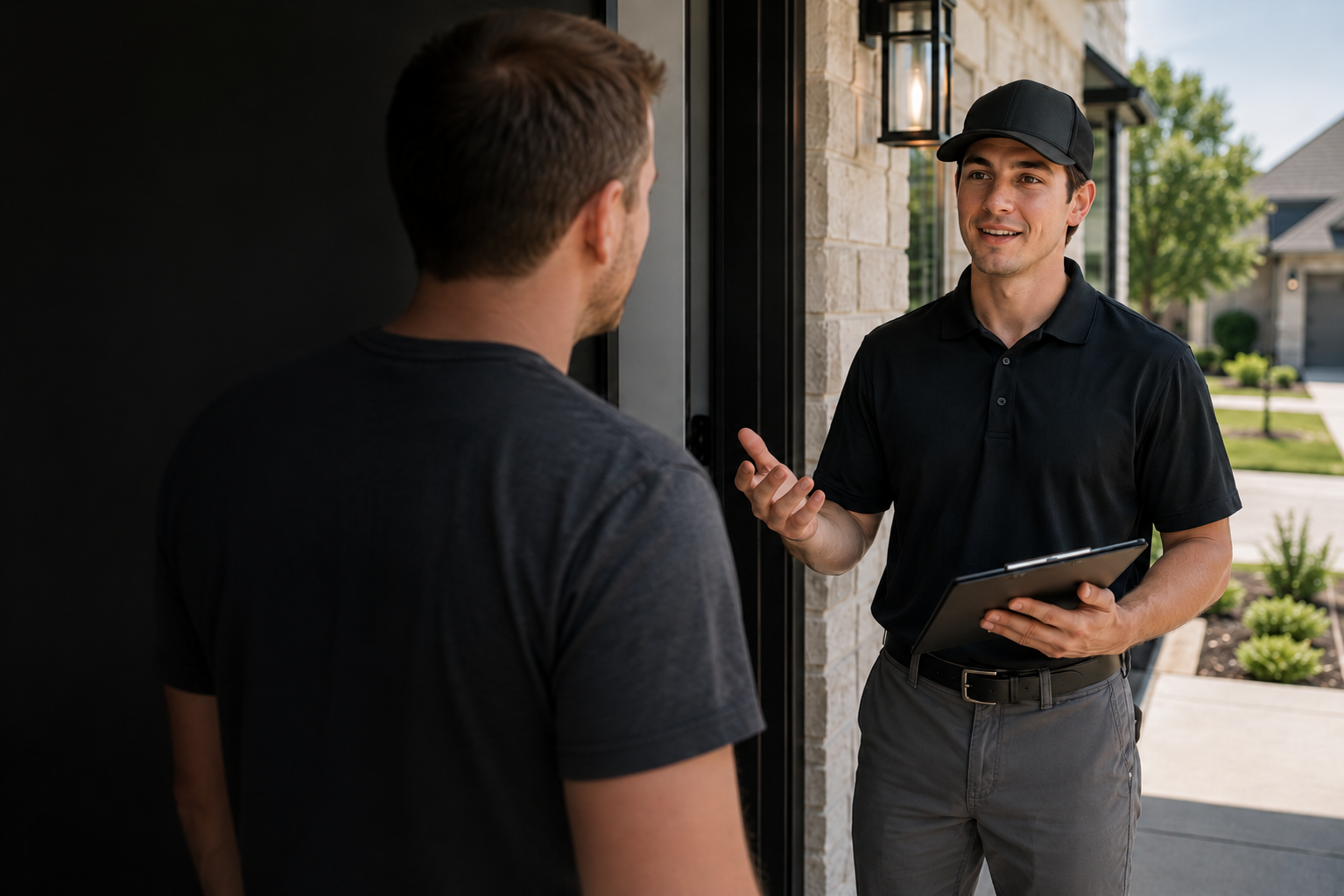 At the Door content concept
